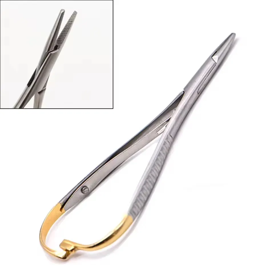 Pinza Porta Aguja Dental Tipo Mathieu | Instrumental Odontológico