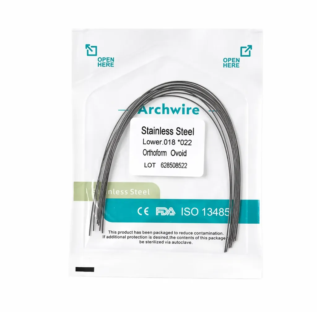 Arco Ortodóntico Rectangular 0.018x0.022 Acero Inoxidable | Ortodoncia