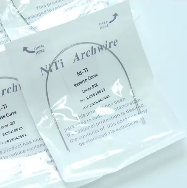 Arco NiTi Reverse Curve 0.018 Redondo | Ortodoncia